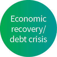 Economic recovery debt crisi