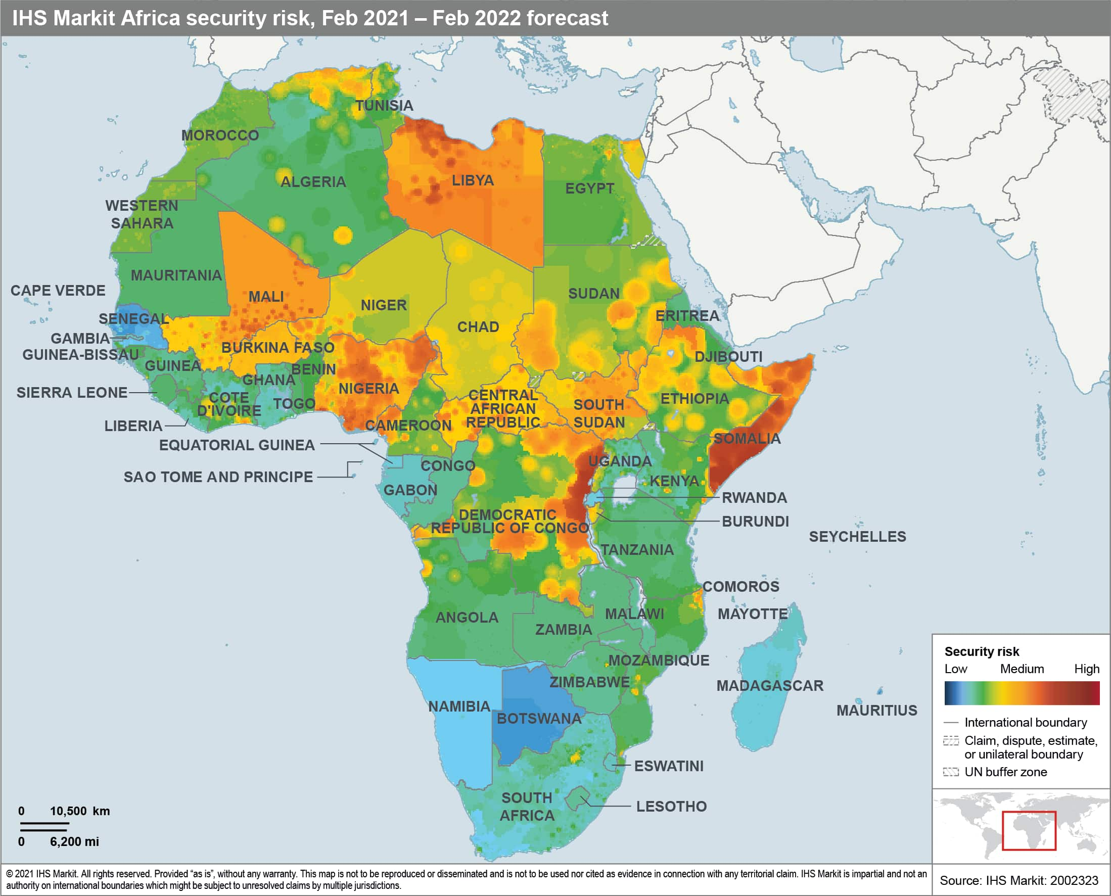 Sub saharan africa vaccine rollout march 2021