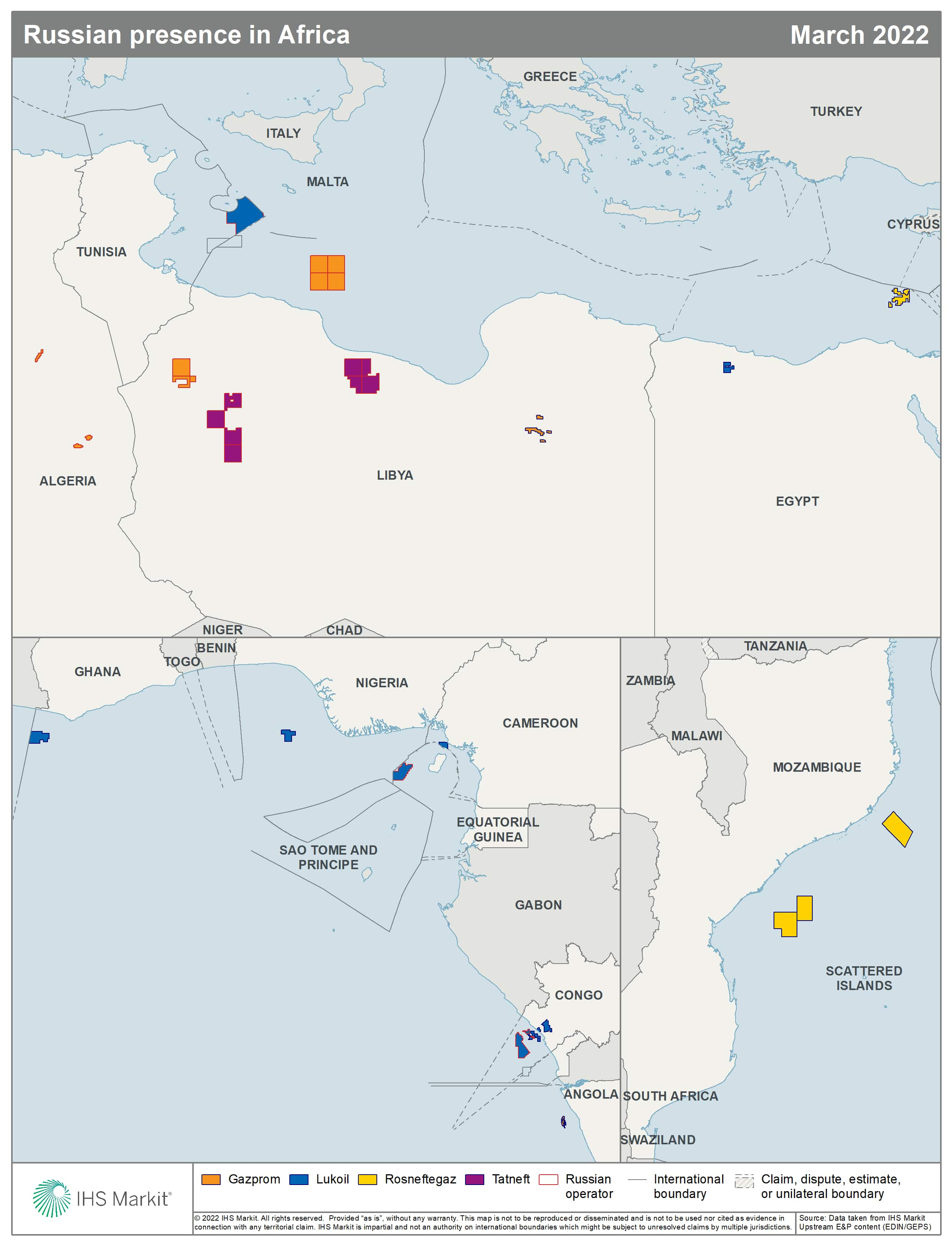 Russian presence in Africa