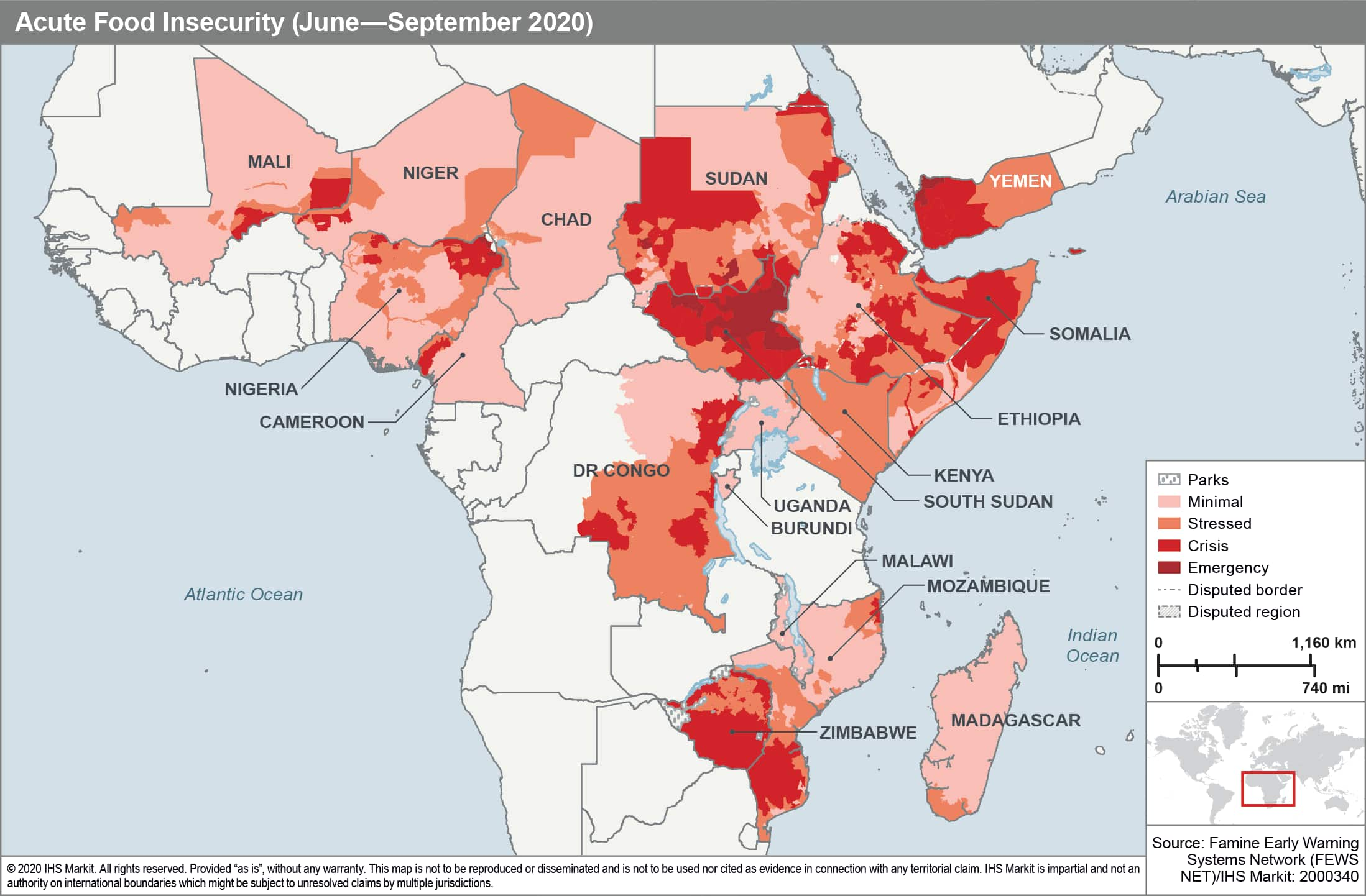 World Hunger Map 2013.