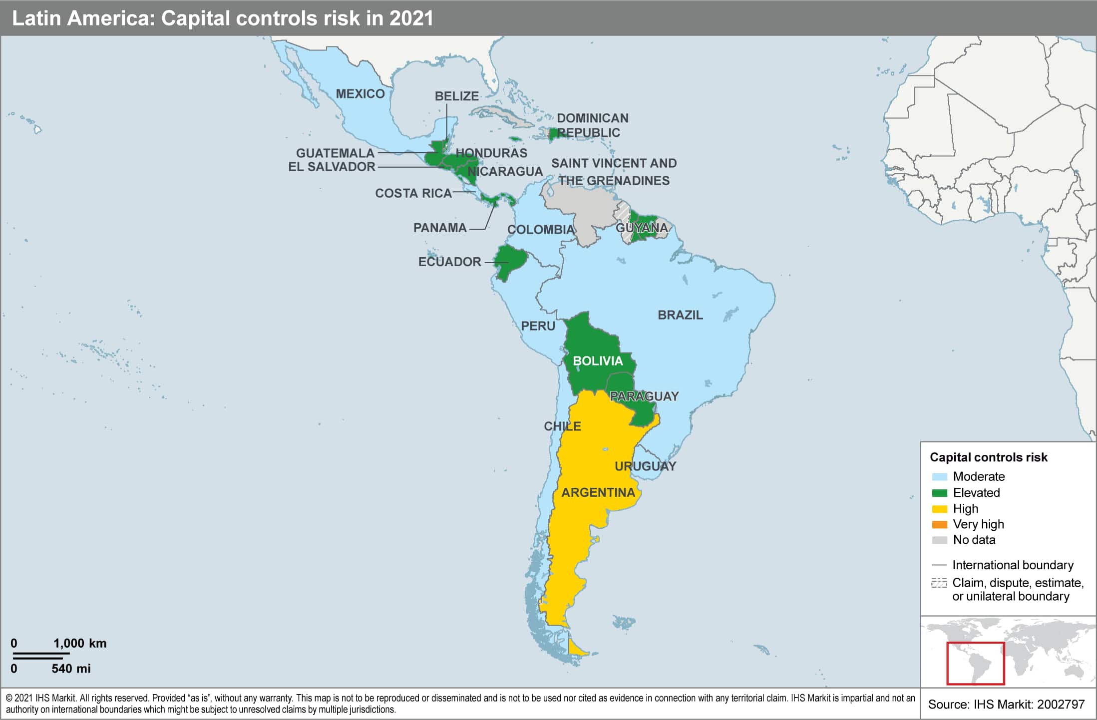 Latin America capital controls risks in 2021