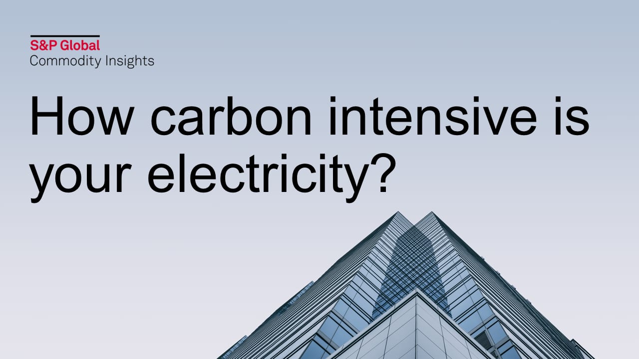How carbon intensive is your electricity