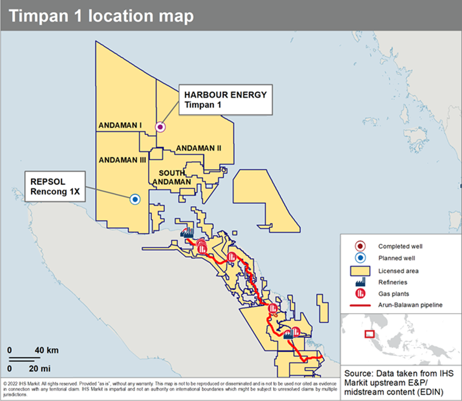 Timpan 1 Location Map