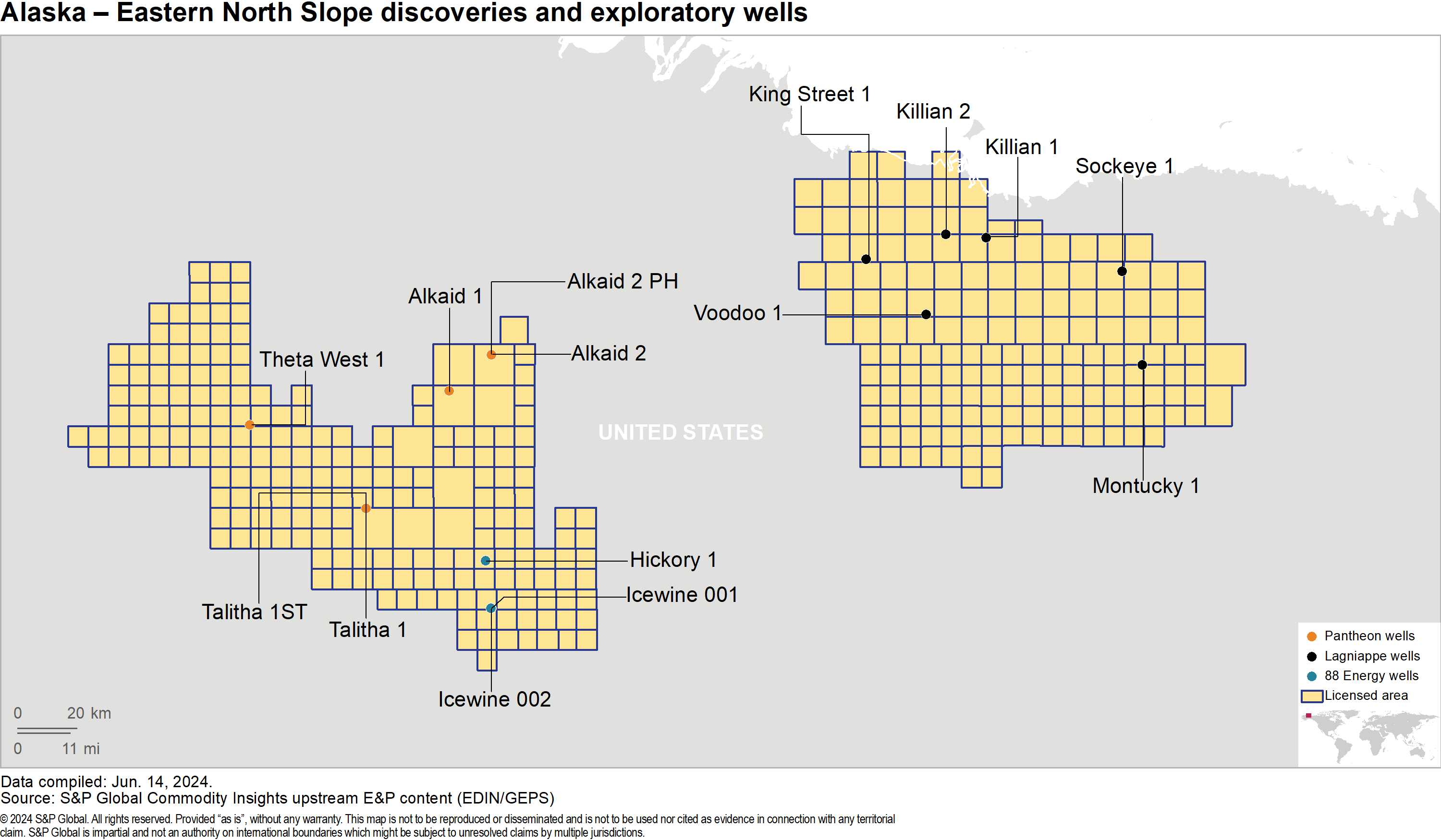 Alaska - Eastern North Slope discoveries and exploratory wells