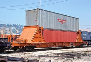 American President Lines double-stack container car prototype
