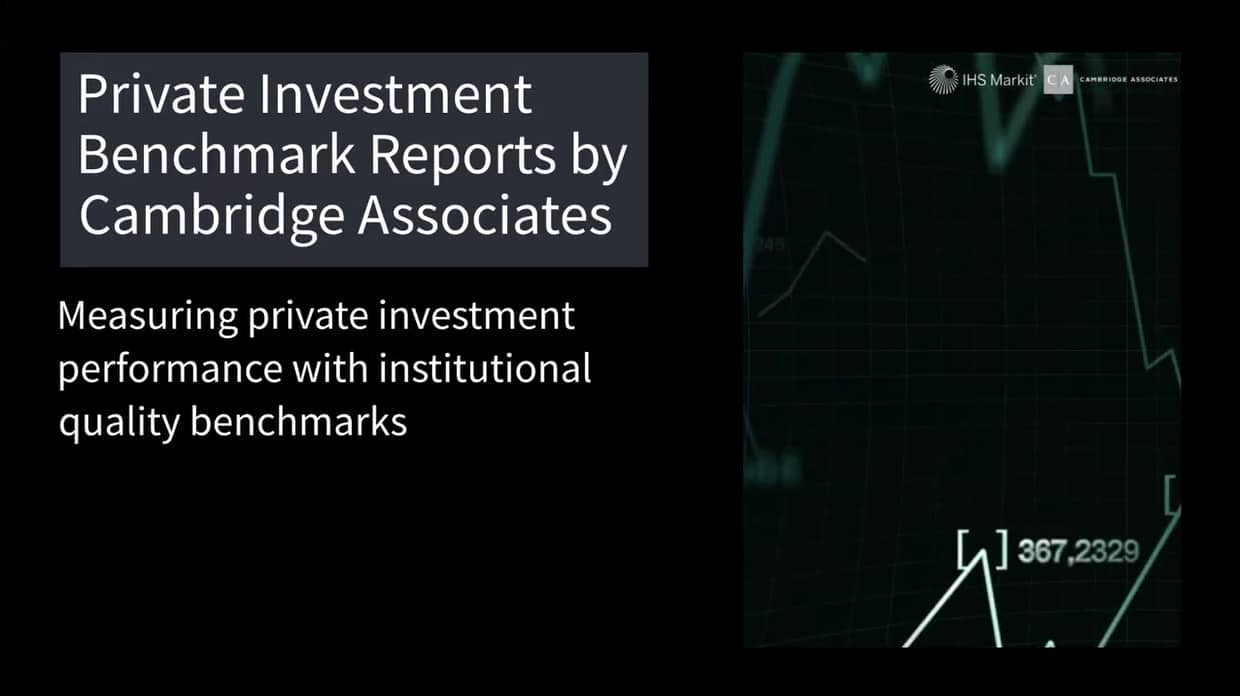 Cambridge Associates Private Market Benchmarks Now in iLEVEL S&P Global