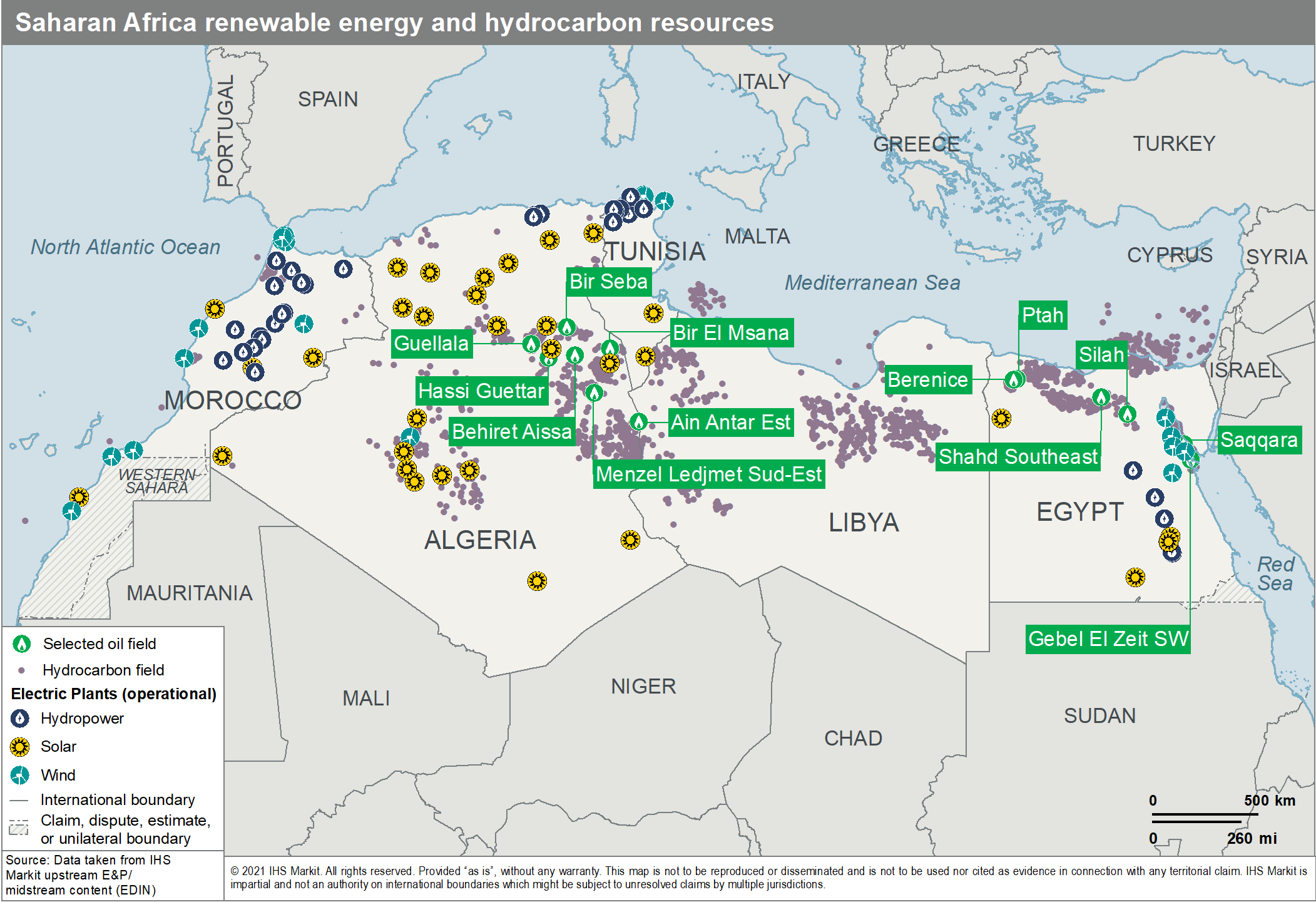 Saharan Africa renewable energy resources